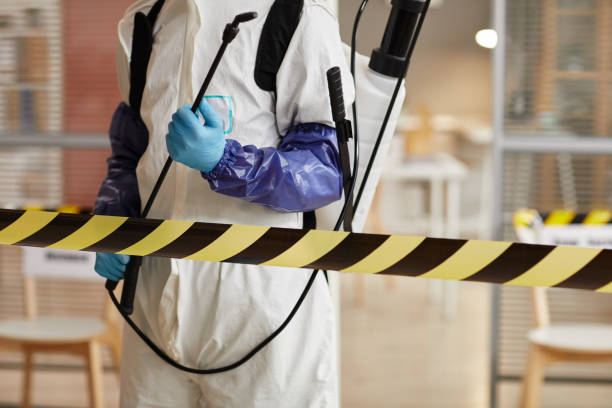 Professional Crime Scene Cleanup technician working in Wayland, MI